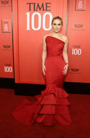 Lindsey Vonn en la Gala Time 100 de 2023
