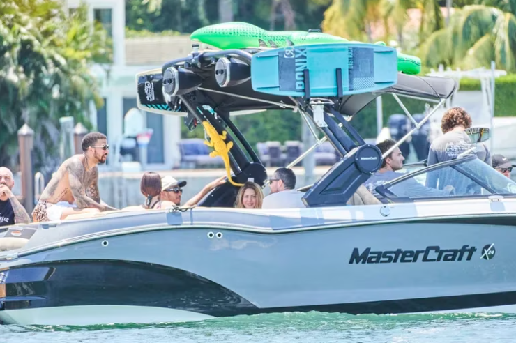 Esta es la segunda vez que se los ve juntos en Miami (Grosby)