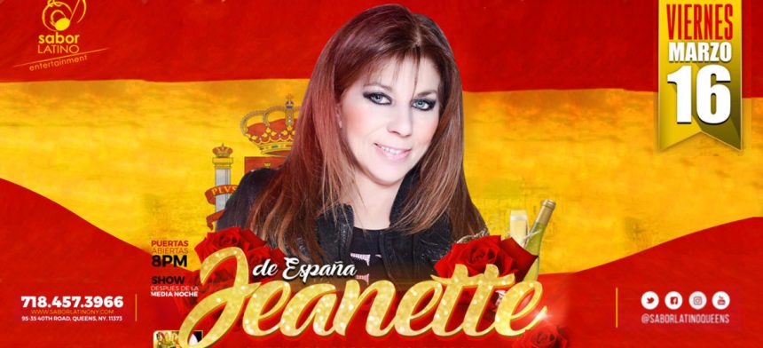 Stars World Production - “JEANETTE” EN CONCIERTO CON DOS ÚNICAS PRESENTACIONES EN EL ÁREA TRI-ESTATAL