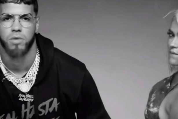 Anuel AA, Karol G, cantantes, género urbano, colombiana, boricua, defiende, novia, criticas, presentación, voz, vivo, video, instagram, junto, Anitta, Brasil, evento, música, Stars World Production