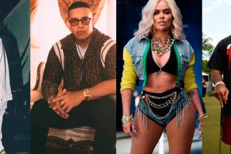 Anuel AA, Karol G, Daddy Yankee, Ozuna, cantantes, latinos, género urbano, preparan, nueva, colaboración, tema, canción, juntos, Instagram, redes sociales, música, éxito, hit, Stars World Production