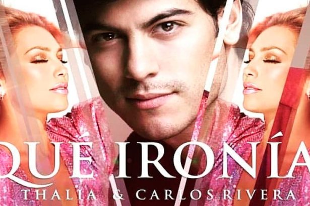 Thalía, Carlos Rivera, cantante, mexicano, México, estrenan, nueva canción, new single, tema, canción, Que Ironía, éxito, hit, video, videoclip, redes sociales, Instagram, música, Stars World Production