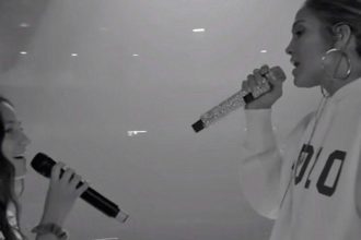 Jennifer López, JLo, Diva del Bronx, cantante, latina, video, detrás, escena, junto, hija, Emme, presentación, gira, Estados Unidos, EE.UU., It’s my party, evento, música, Stars World Production