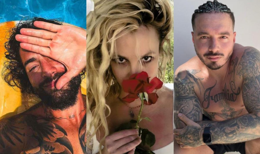 Maluma, Britney y Balvin