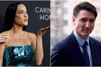 Justin Trudeau y Katy Perry