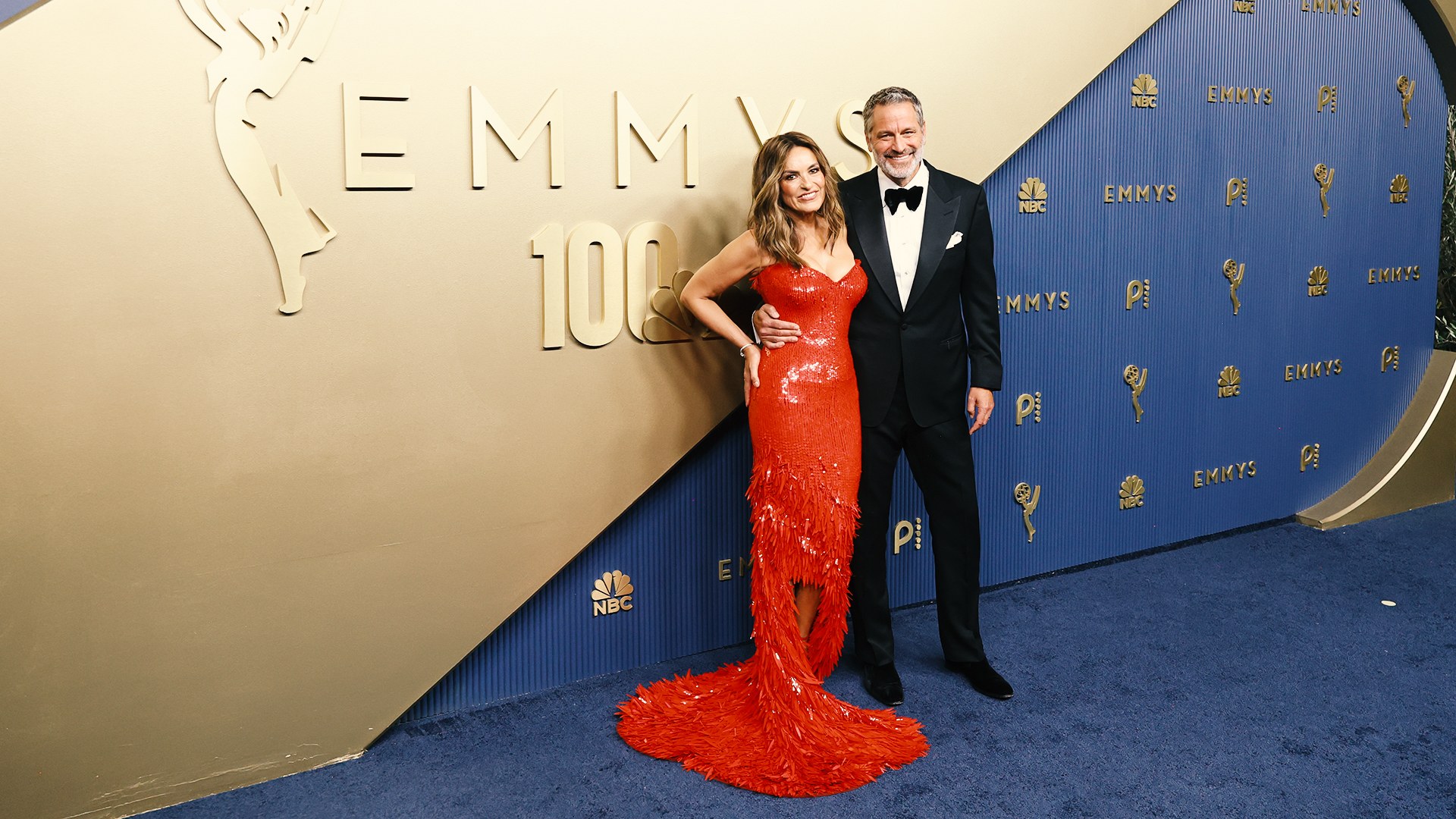 Mariska Hargitay en la alfombra roja de los Premios Emmy 2026