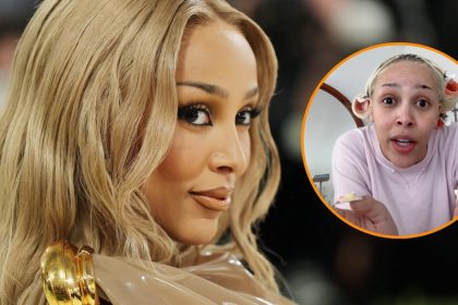 Doja Cat durante una presentación en vivo