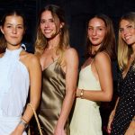 Las nietas de Carolina Herrera apoyan la moda espanola en Nueva York