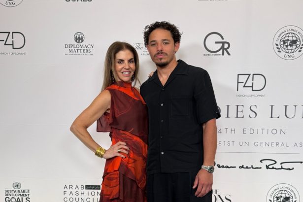Leila Cobo, codirectora de contenido de Billboard, fue homenajeada por Fashion 4 Development en Nueva York.