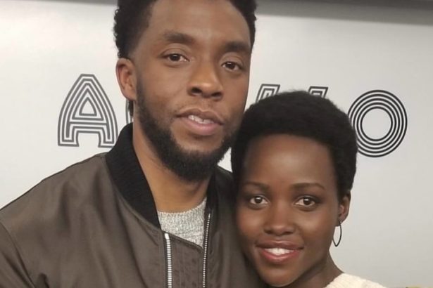 Lupita Nyong'o y Chadwick Boseman