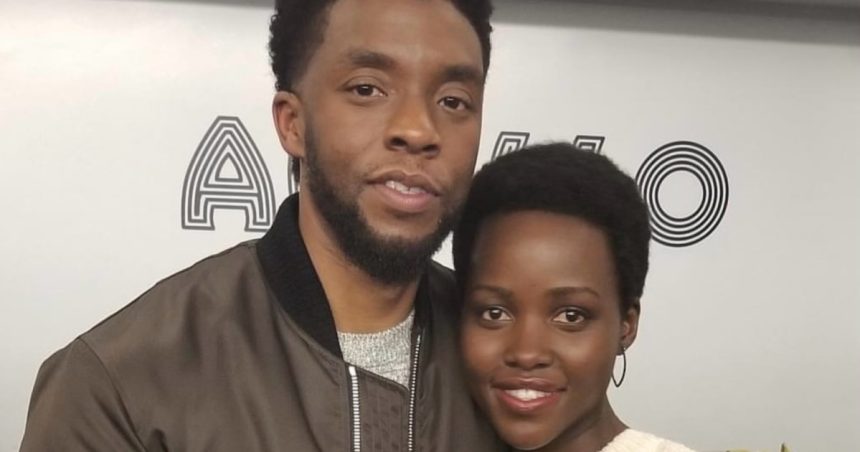 Lupita Nyong'o y Chadwick Boseman