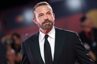 Ben Affleck en el estreno de Animals, su nueva película de Netflix