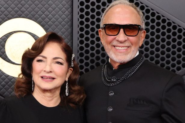 Gloria y Emilio Estefan en la gala benéfica Great Sports Legends Dinner en Nueva York
