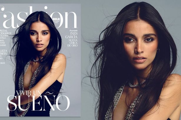 Inés García en la portada de HOLA Fashion