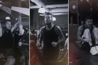 Marcelo Tinelli muestra su rutina de gimnasio y conquista co