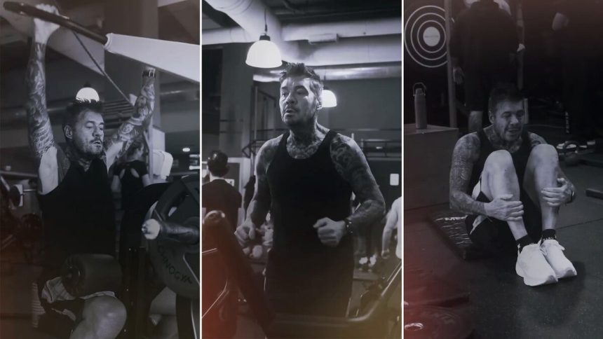 Marcelo Tinelli muestra su rutina de gimnasio y conquista co